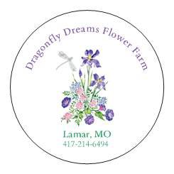 Dragonfly Dreams Flower Farm logo 