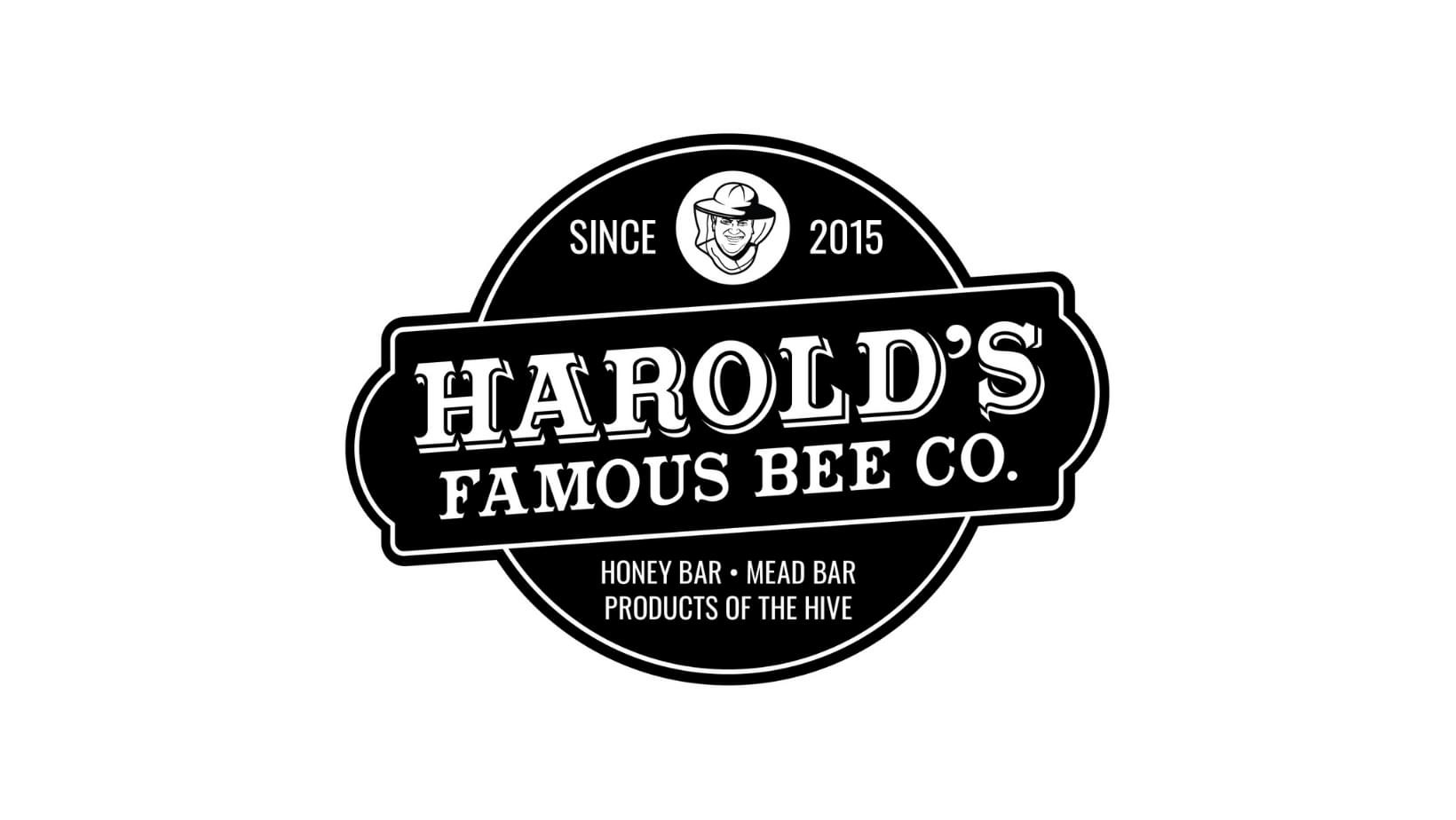 Harold's Famous Bee Co. logo 