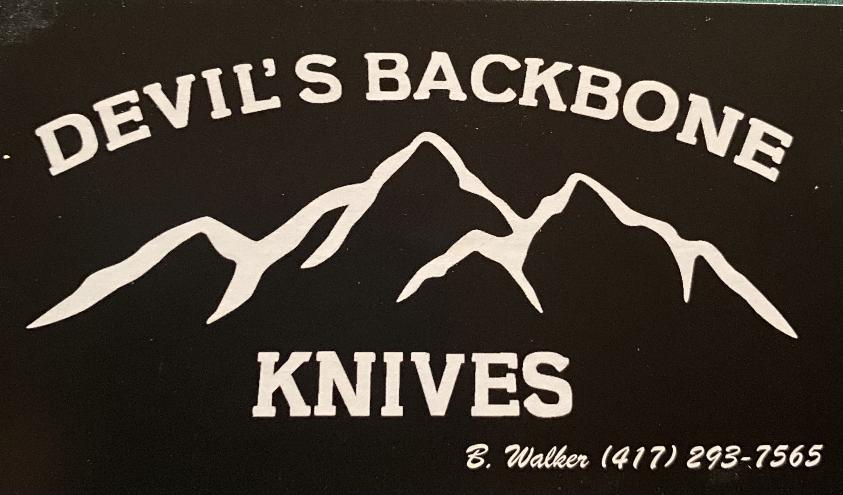 Devil's Backbone Knives logo 