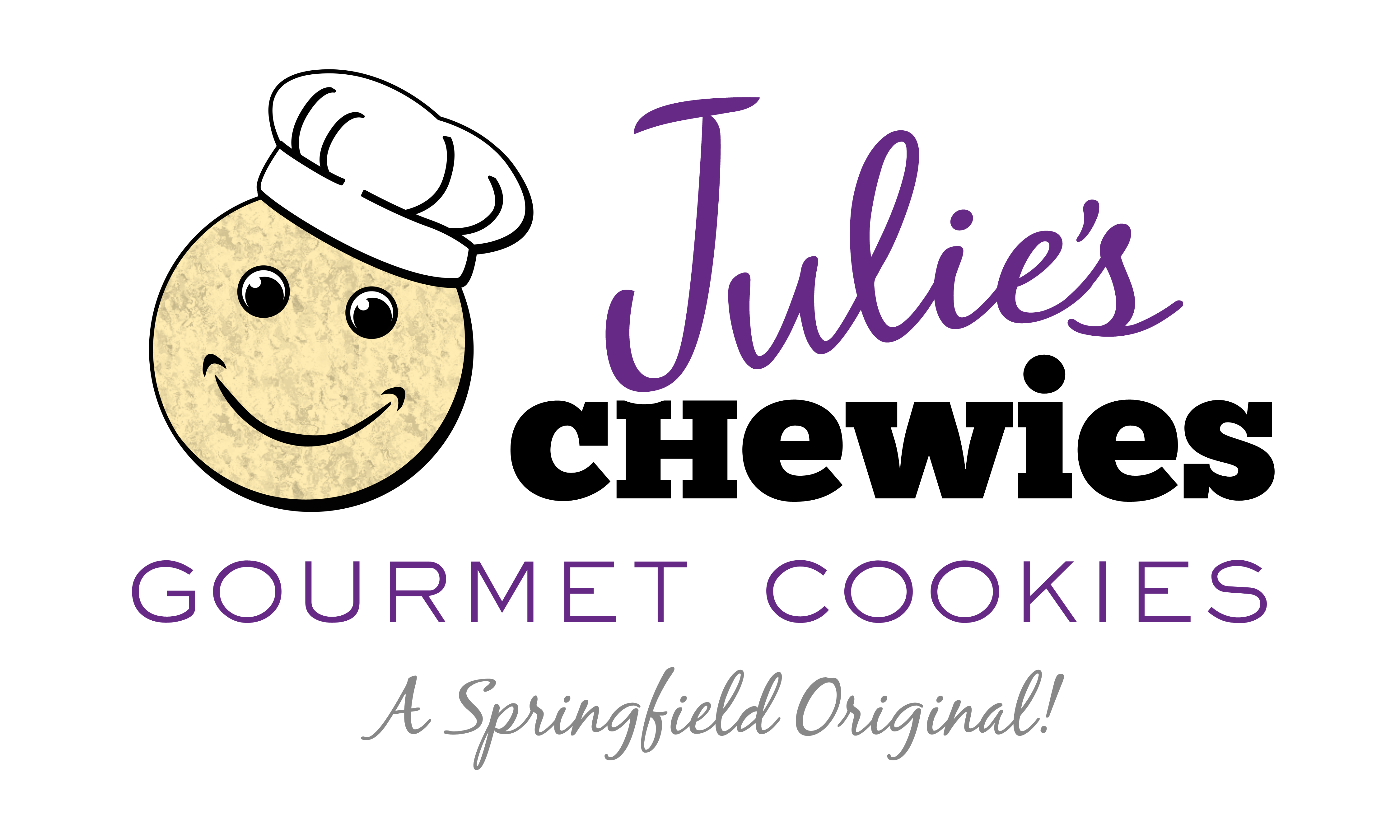 Julie's Chewies Gourmet Cookies logo 