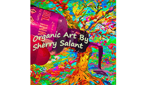 Organic Art by Sherry Salant logo 