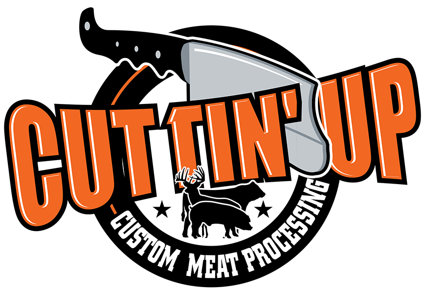 Cuttin Up Custom Meat Processing Logo