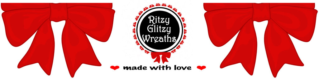 Ritzy Glitzy Wreaths Logo