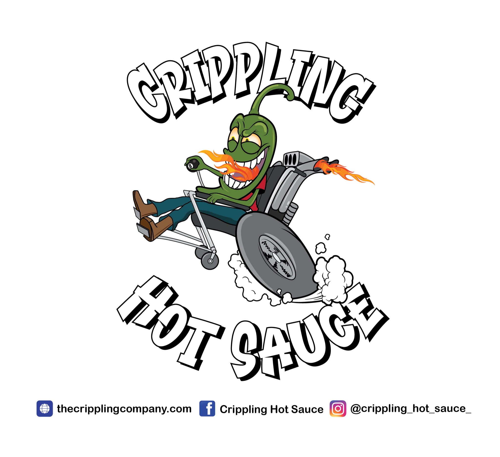 Crippling Hot Sauce Logo