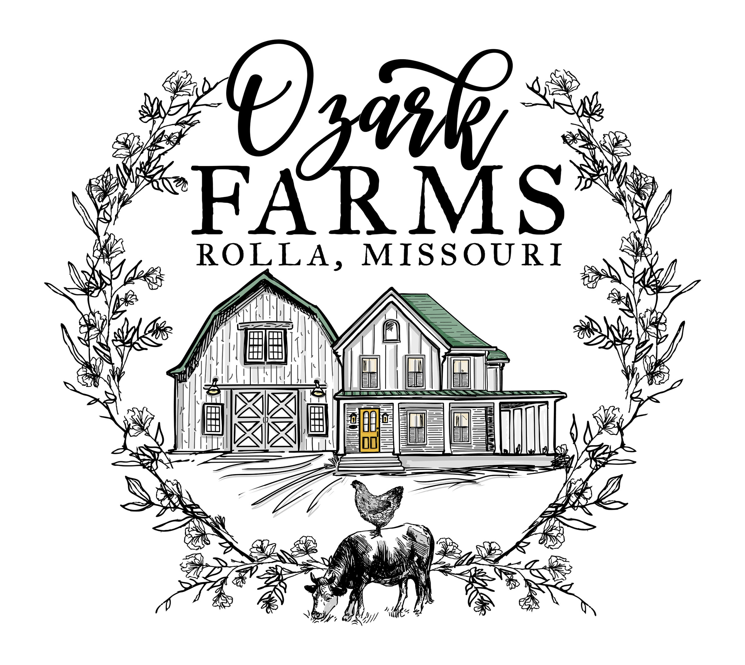 Historic Ozark Farms Logo